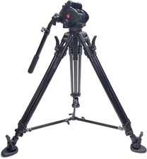 Manfrotto 503HDV Fluid Head , 351MVB2 Tripod  Case