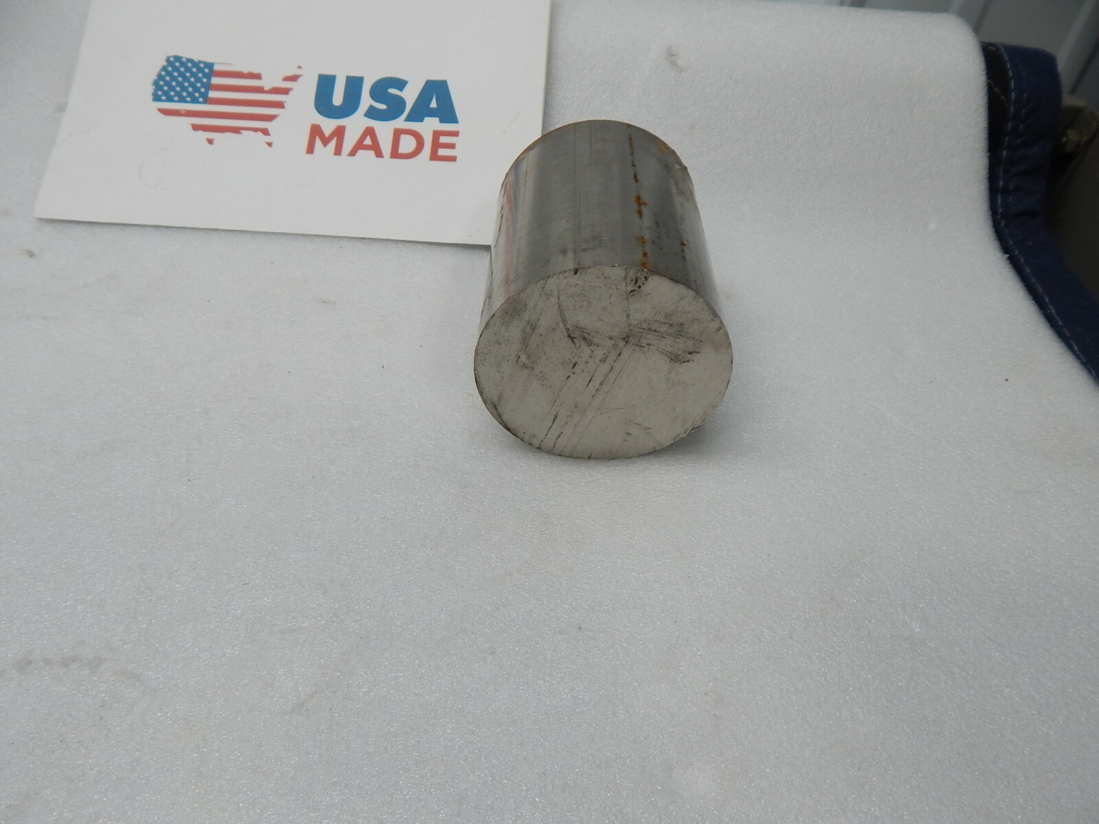 3" Solid A286 Stainless Steel Round Bar 3" x 3.5" Length 3.0 OD X 31/2