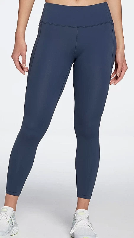 CALIA Women's Energize 7/8 Leggings NWT Size X-Small Color ARDOSIA SLATE - blue