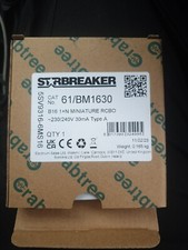 Crabtree Starbreaker Rcbo B16 30mA Type A Miniature 16A