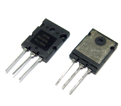 2x Philips BU2532 AL Leistungs-Transistor, NPN 800 V / 16 A, NOS