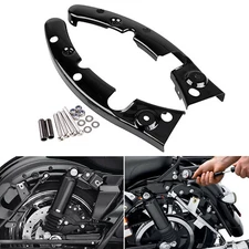 Black Rear Fender Support Bracket For Harley Touring Road King Glide FLHR 09-13
