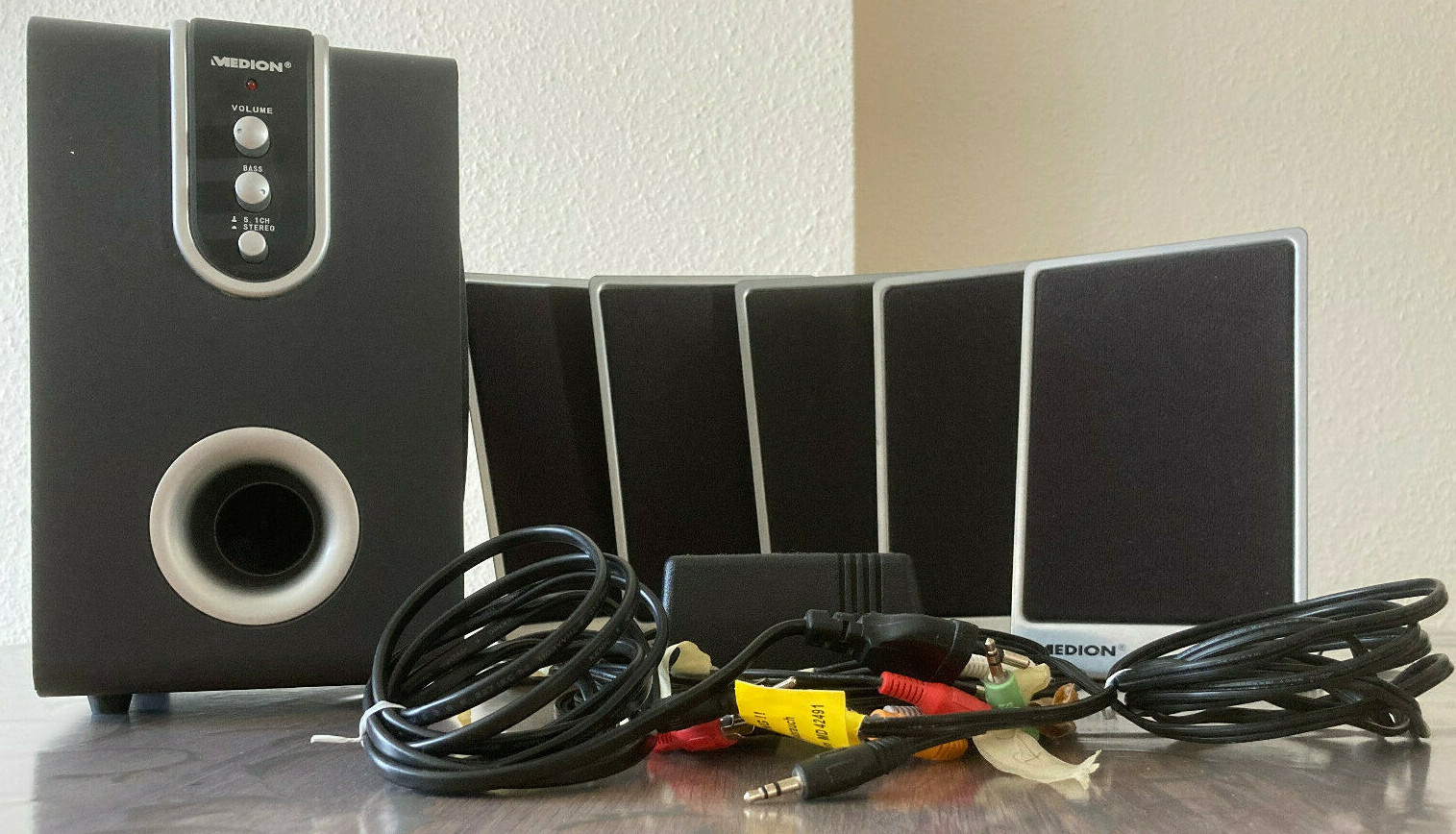 medion 5.1 active sound system