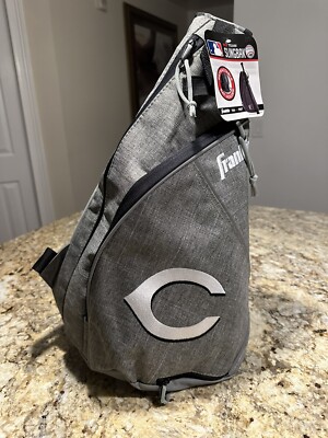 Franklin Sports MLB Team Licensed Crossbody Slingbak B-ball Bag Cincinnati