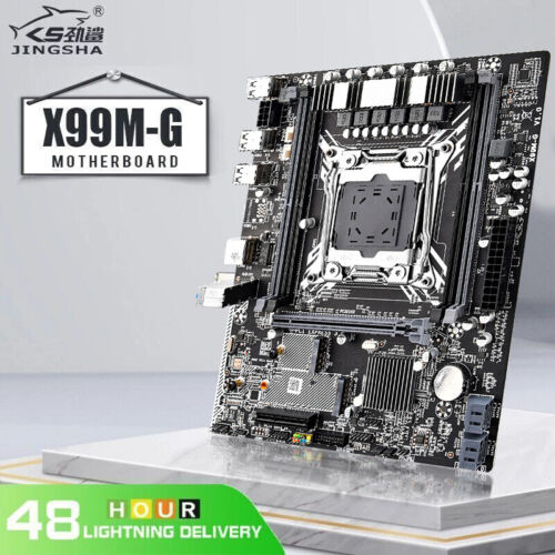 Placa madre X99M-G M-ATX LGA 2011-V3 E5 v3 CPU DDR4 RAM compatible con Xeon E5 V3 V4 - Imagen 1 de 7