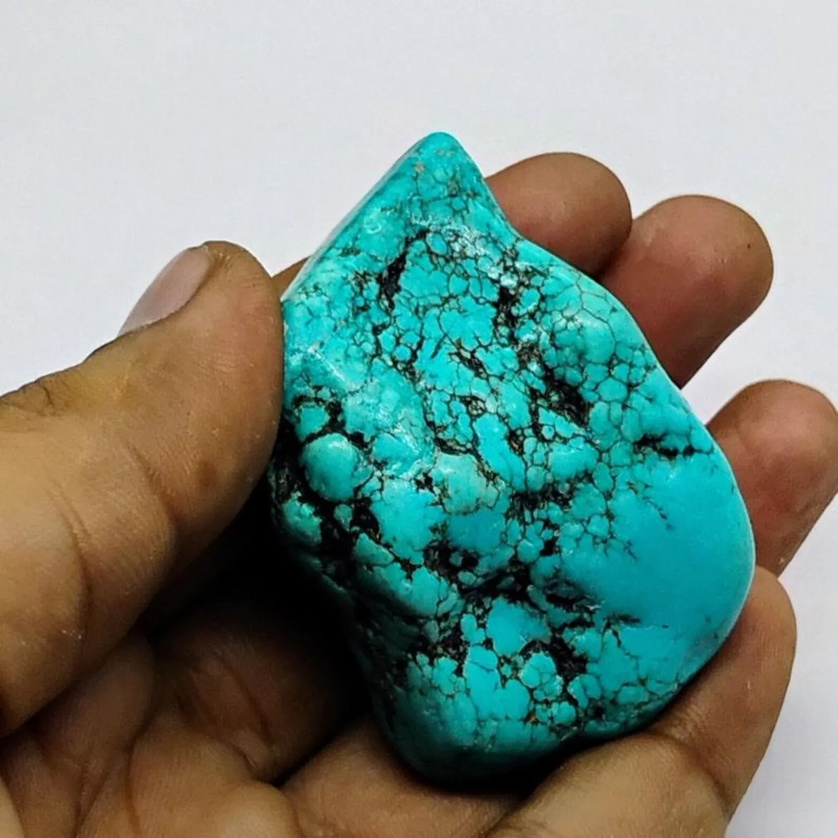 Big Sale Natural Uncut Arizona Turquoise Blue Rough Gemstone 150-200 Carat  Use