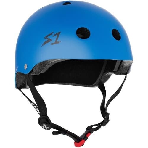 S1 S-One Mini Lifer Certified Cyan Matte Helmet - Picture 1 of 10