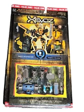 XEVOZ Neo Sapiens Omega Guard (2004 Hasbro Stikfas) NEW SEALED Battling Figure