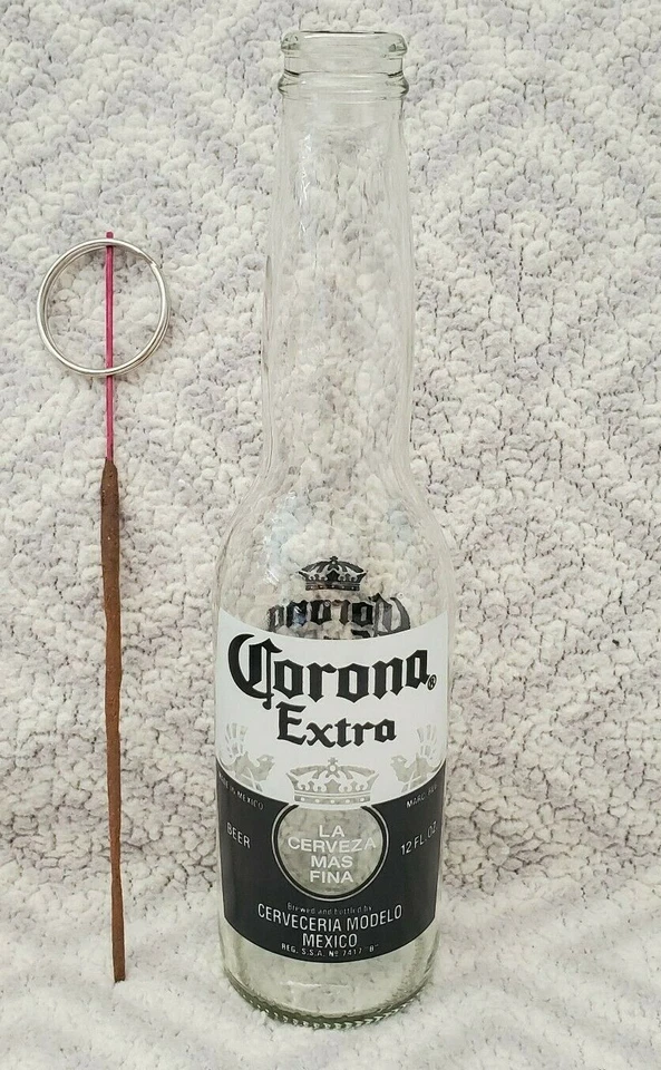Quemador de incienso botella Corona sin desorden cenicero Foto 2 de 3