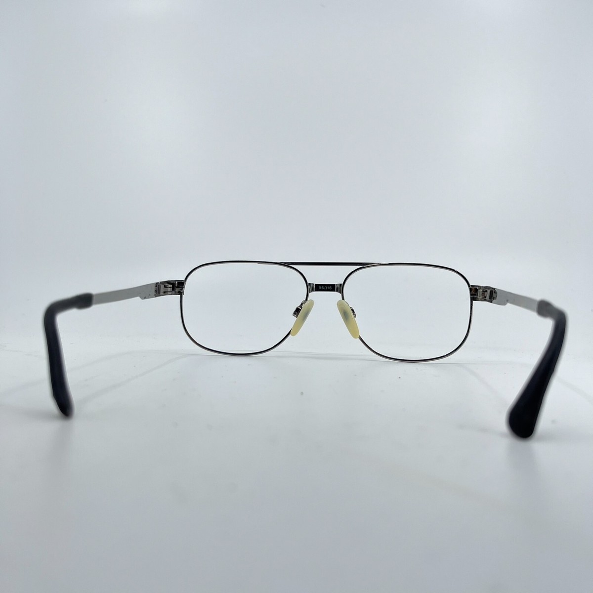 Titan by Metzler Eyeglasses Frames Sivler Gold Oval Full rim 56-16-140 H7169‎ Glasses Metzler 1680 90 main image 2