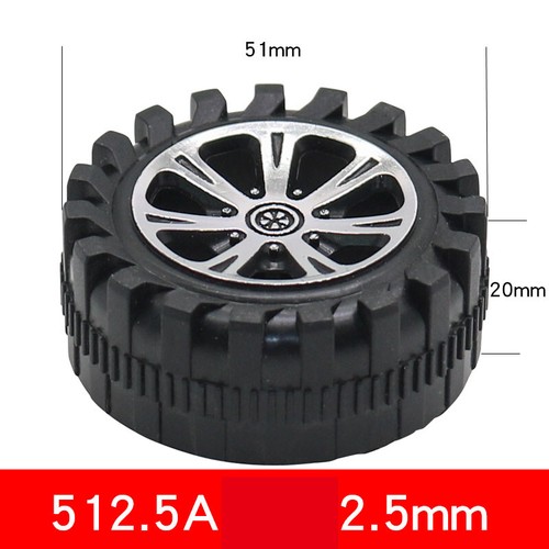 Rolle Welle Räder Felgen Reifen Reifen Kunststofffelge RC Modellbau 26mm-51mm - Bild 13 von 13
