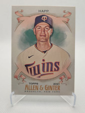 2021 Topps Allen & Ginter Base #165 J.A. Happ - Minnesota Twins