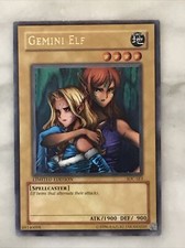 Yu-Gi-Oh! “GEMINI ELF” Ultra Rare Limited Ed IOC-SE1 VG-Ex