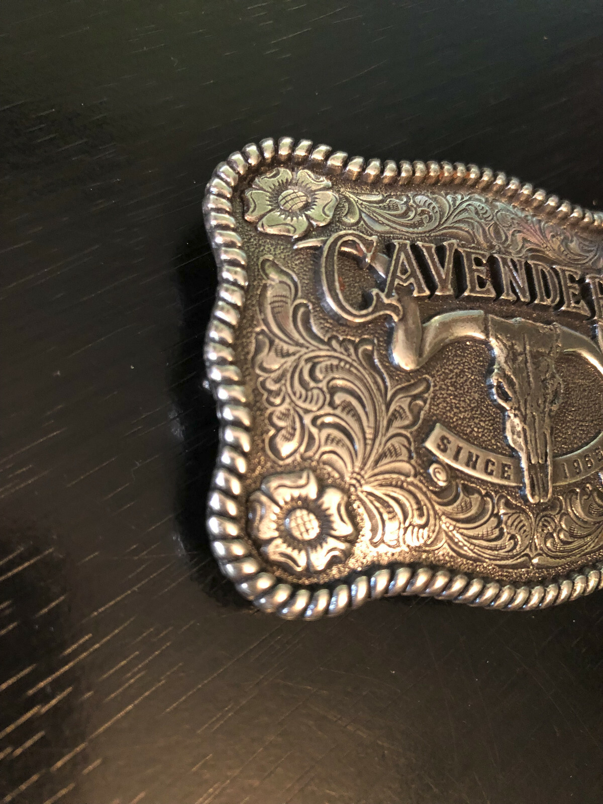Vintage Collectible Cavender's Since 1965 Longhorn Wear It Live It Belt Buckle eBay