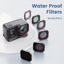 ND8/ND16/ND32/ND64 UV CPL Waterproof Lens Filter for Insta360 Ace Pro 2 Cameras