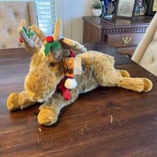 Dakin Huggables Christmas Moose 16 Plush New Special Holiday Collection Noel