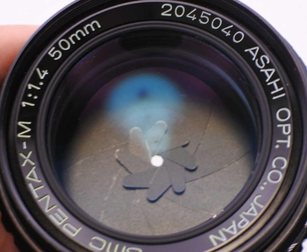 NEAR MINT] Pentax SMC PENTAX-M 50mm F1.4 MF Standard Lens K Mount