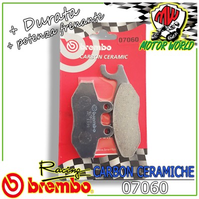 Plaquettes De Frein Arrière Brembo Pour Piaggio Beverly - Référence 07060XS, Neuves, Origine Italie
