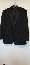 jos a bank Tuxedo Suit Jacket 44r Black