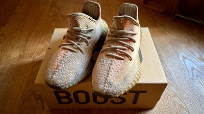 PREOWNED Size 9 adidas Yeezy Boost 350 V2 Sand Taupe GOOD