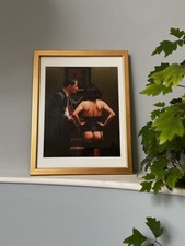 Jack Vettriano Evening Of Ritual print framed gold