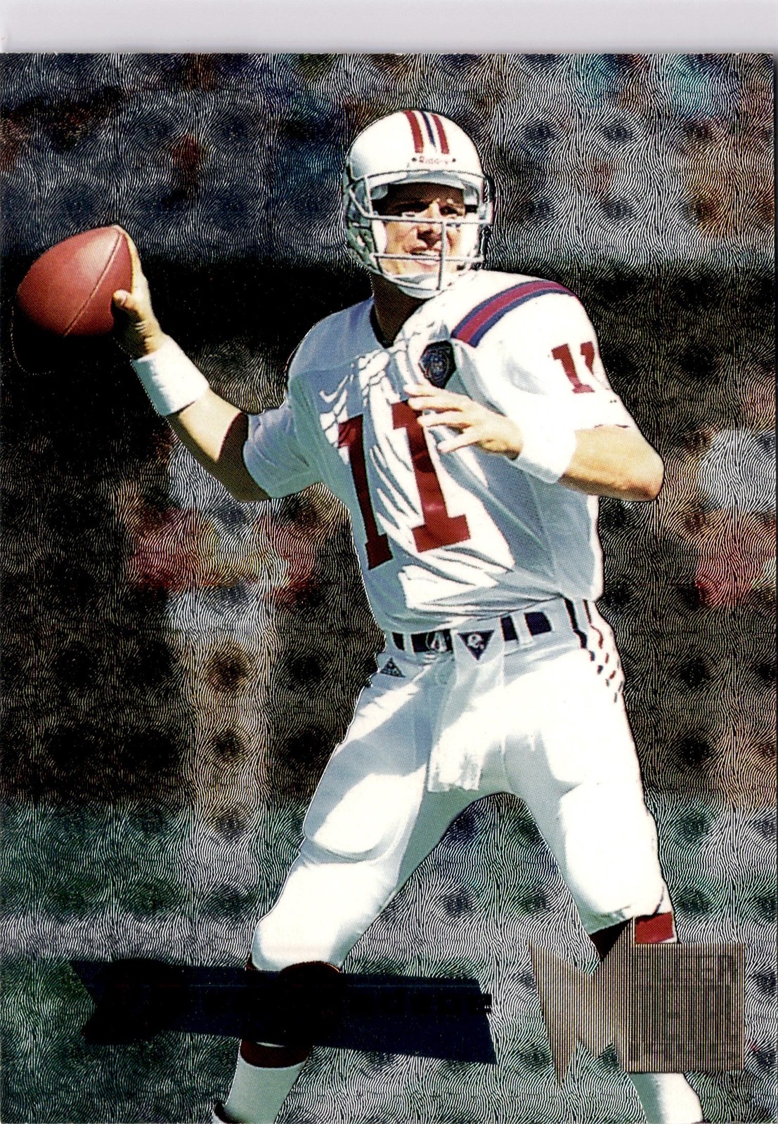 1995 Fleer Metal #111 Drew Bledsoe (BL)