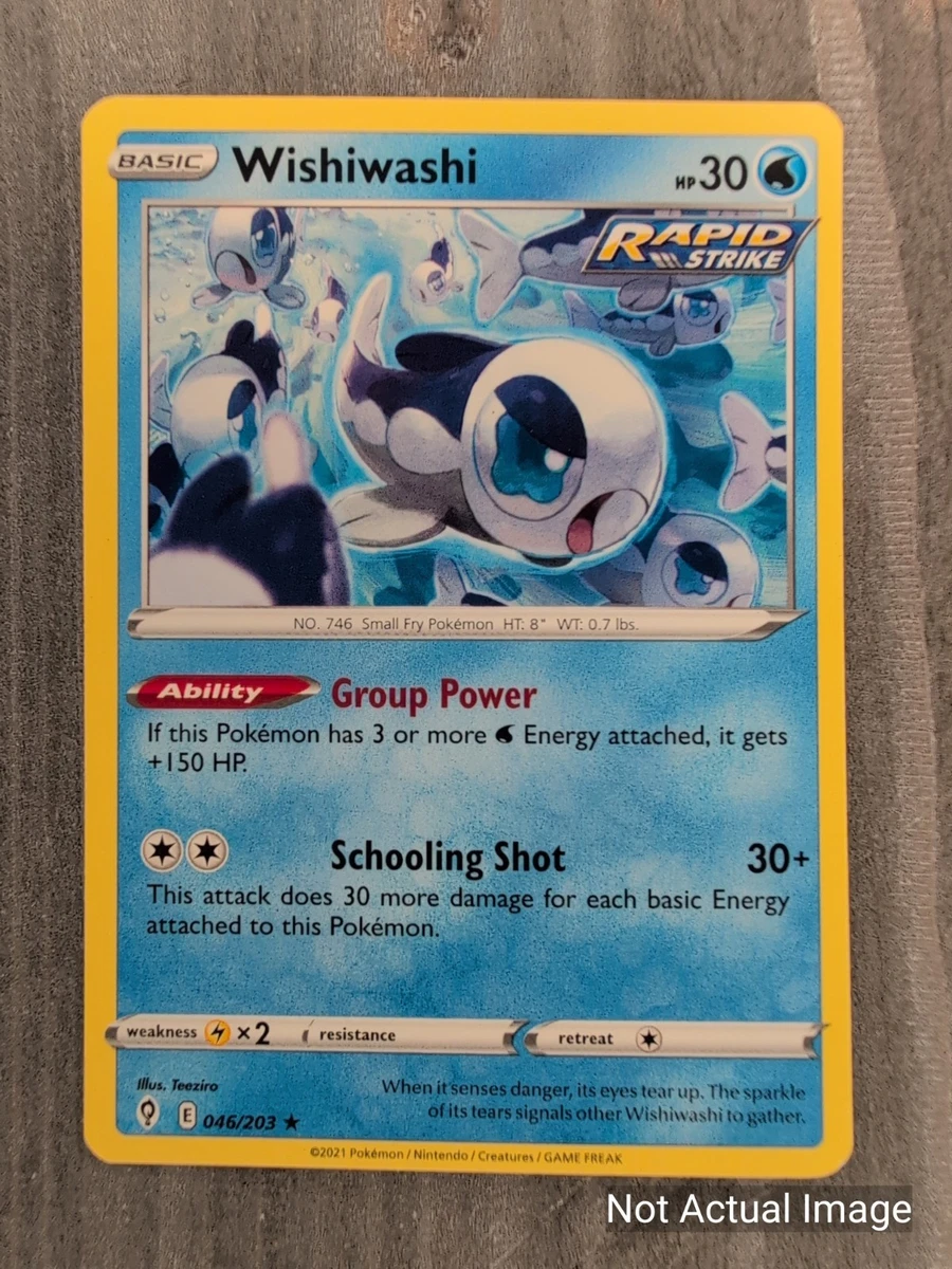 Wishiwashi Pokmon TCG Cards for sale | eBay
