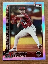 Brandon Pfaadt 2025 Topps RAINBOW FOIL #182 Arizona Diamondbacks MLB