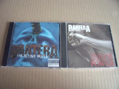 2 x Pantera - Far Beyond Driven + Vulgar Display Of Power