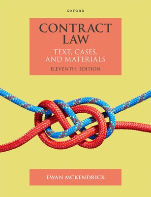 Contract Law | Text Cases and Materials | Ewan McKendrick | Englisch | Buch