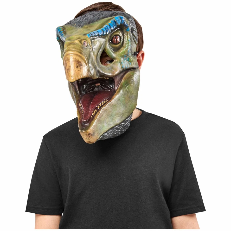 Therizinosaurus Deluxe Dinosaur Jurassic World Movie Child Boys Costume Mask - Image 2 of 4
