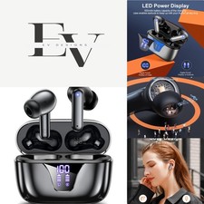 Wireless Earbuds with Active Noise Cancellation 50-Hour Battery Life
