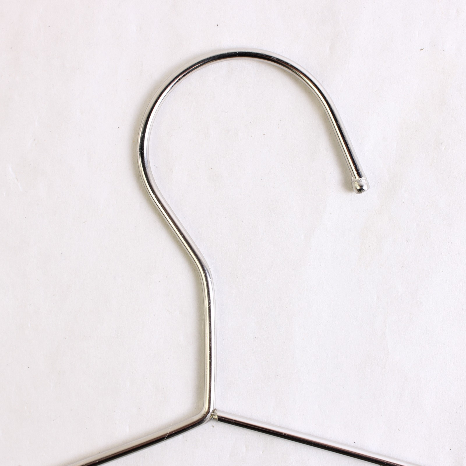 Lot Of 10 matching Unbranded Metal Clothing Hangers For Clothes Stainless Steel