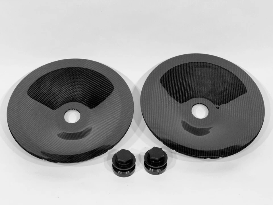 Time Attack Aerodinámico Disco Rueda Trasera Discos Cubiertas Cayman GT4 718 Foto 2 de 4