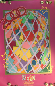 WDW Epcot Flower and Garden Festival 2000 Poster Signed