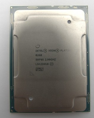 Intel Xeon Platinum 8268 24-Core 35.75MB Cache 2.90GHz CPU SRF95 - Free UPS