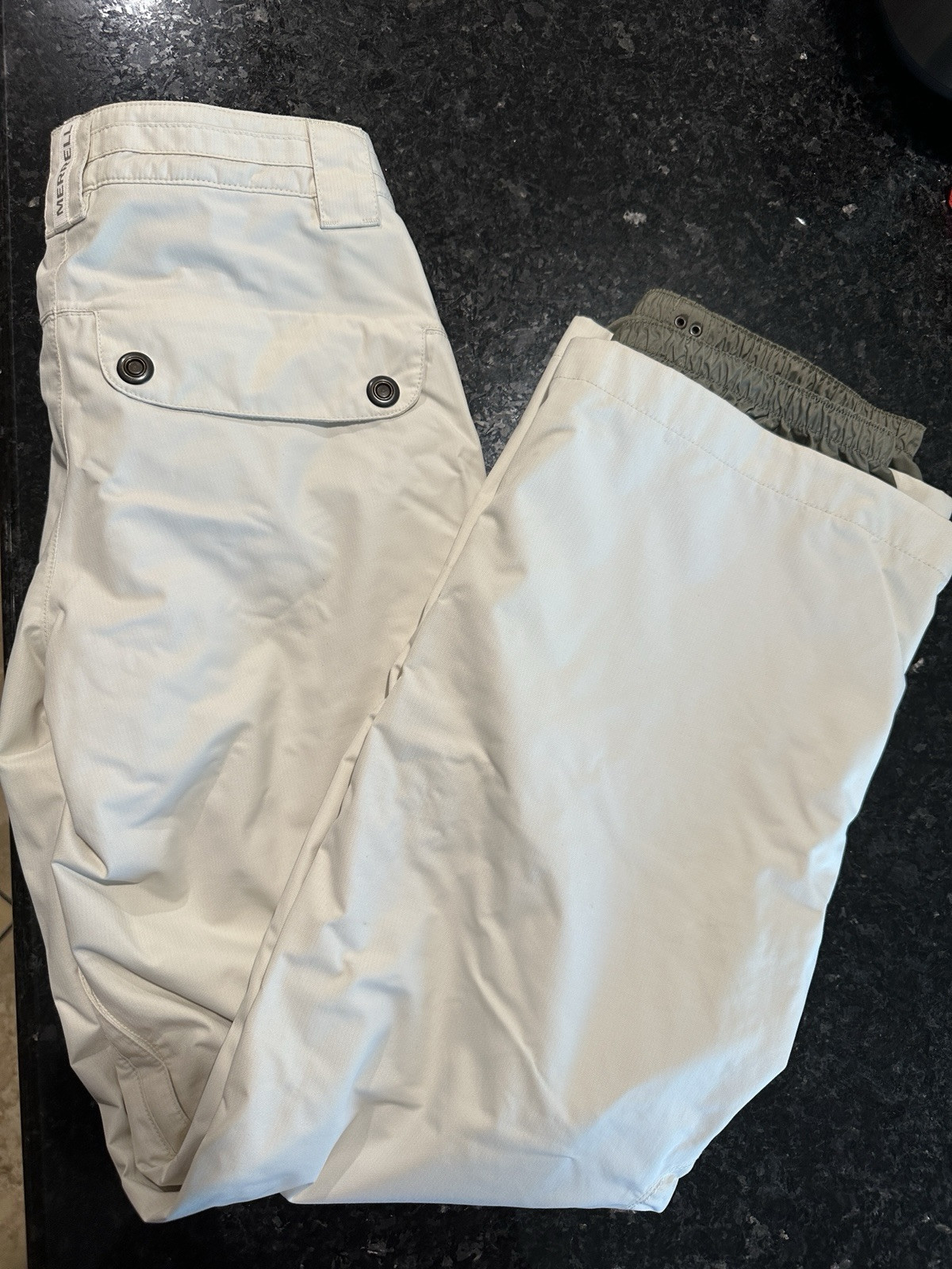 MERRELL Pantaloni da snowboard Merrill taglia S P avorio Opti Shell IMPERMEABILI ventilati sci neve