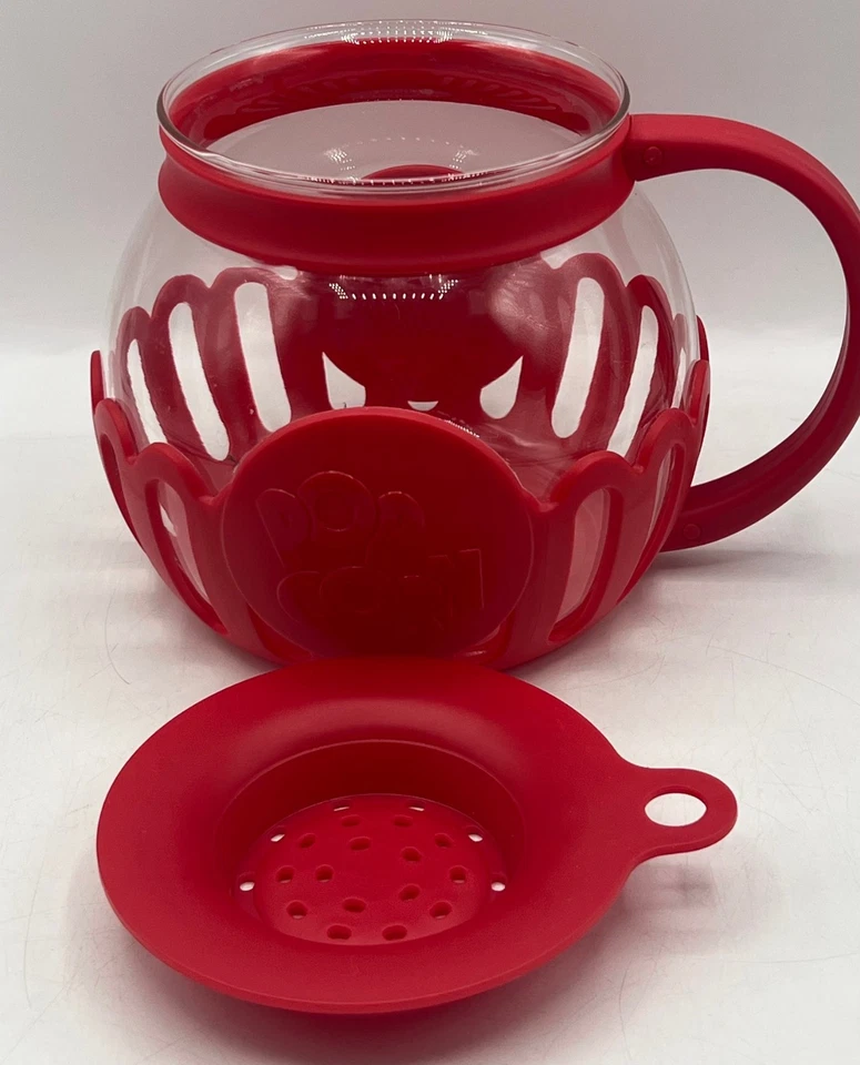 Ecoolution Micro-Pop Palomitas Popper, Vidrio Borosilicato Foto 4 de 4