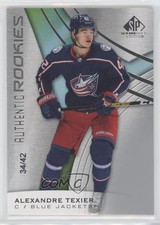 2019 Upper Deck SP Game Used Authentic Rookies 34/42 Alexandre Texier #144 0lb7