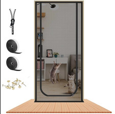 Reinforced Cat Screen Door Fits Door Size L: 102 x 214cm