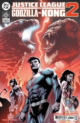 Justice League vs Godzilla vs Kong 2 #1 (Of 7) Cover A