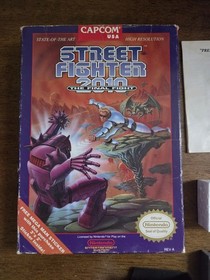 Street Fighter 2010 The Final Fight ( NES , 1990 ) Authentic Complete 