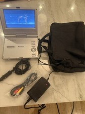 Polaroid portable DVD Player PDM-0723 w/ Travel Case Power Cord  Car Power Cord