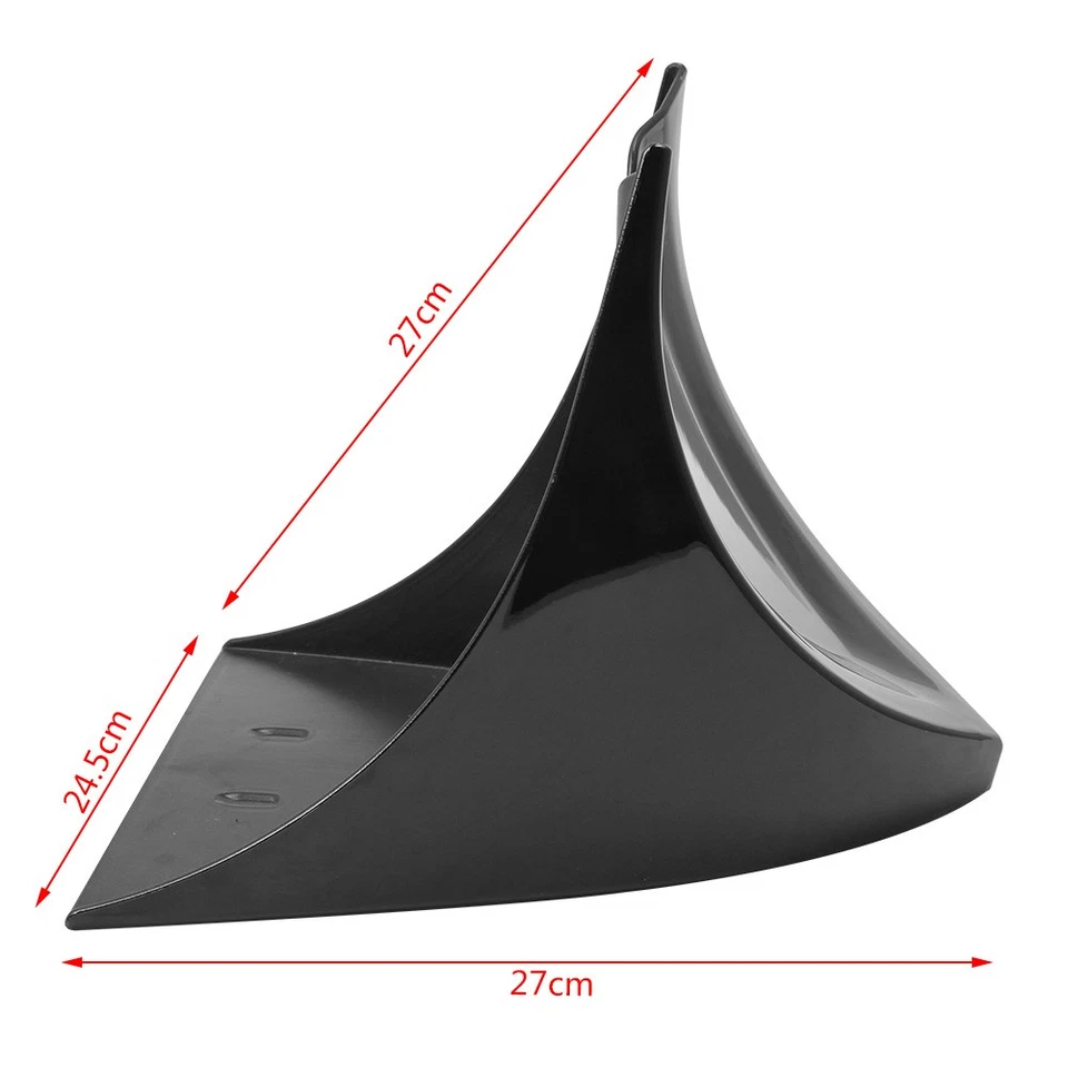Lower Front Spoiler Chin Fairing Cover for Harley Dyna Fatboy Softail 2004-2017 - Image 2 of 4