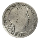 1915 Barber Half Dollar Good Condition