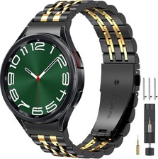 Stainless Steel Strap Compatible with Samsung Galaxy Watch 6 40mm 44mm