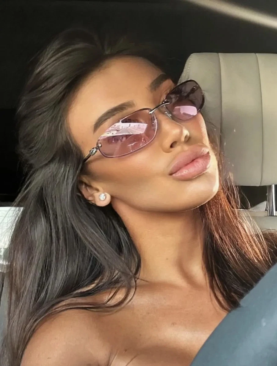 Pink Women's Miu Miu Sunglasses for sale | eBay