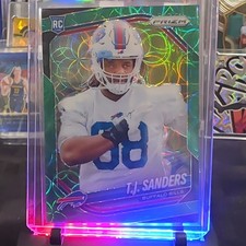 Panini Prizm Rookie NFL Trading Card Buffalo Bills T.J. Sanders 2025 /75