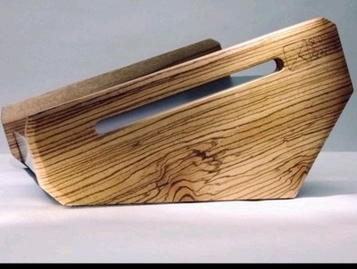  Akai MPC One Stand aus Echtem Zebrano Edelholz 