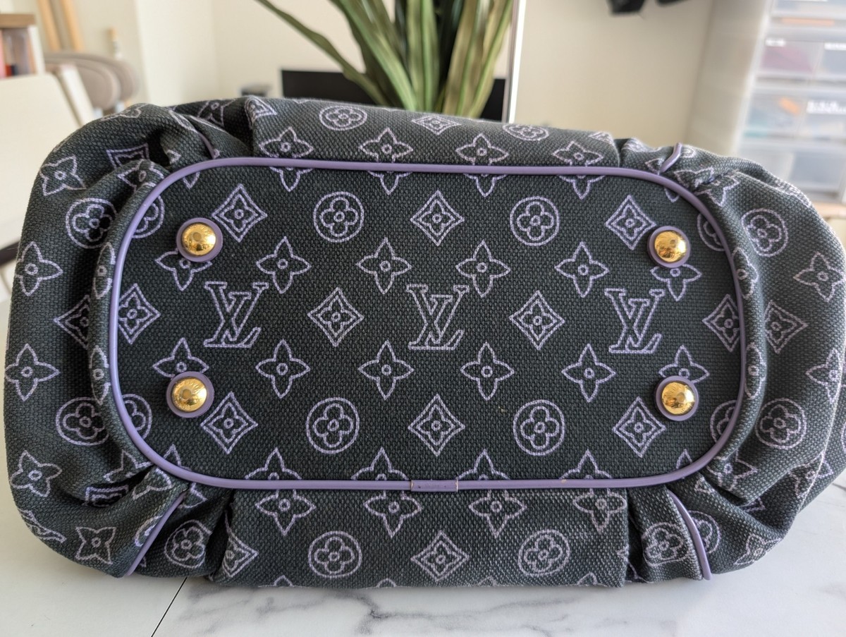 Louis Vuitton LV Tote Bag M95987 Caba Ipanema GM Purple Beach Line